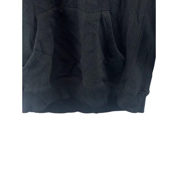 Coca-Cola Black Hoodie Korean Text Design Hooded Drawstring M Grunge Streetwear - Picture 8 of 12